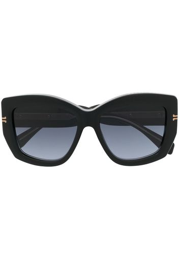 Marc Jacobs Eyewear logo-print oversize-frame sunglasses - Nero