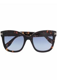 Marc Jacobs Eyewear Occhiali da sole squadrati - Marrone