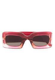 Marc Jacobs Eyewear Occhiali da sole squadrati - Rosso