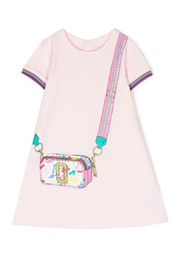 Marc Jacobs Kids graphic-print dress - Rosa