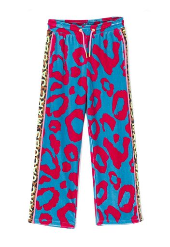 Marc Jacobs Kids Pantaloni con effetto velluto - Rosa