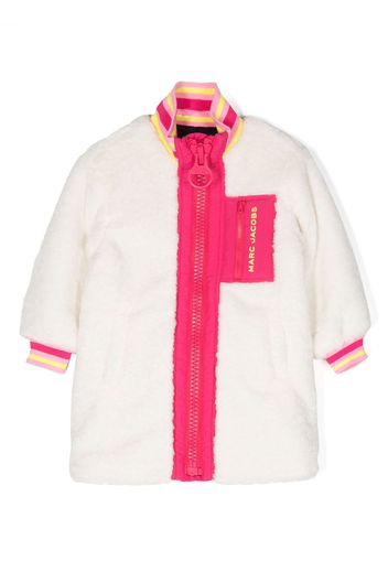 Marc Jacobs Kids Pelliccia sintetica con stampa - Bianco