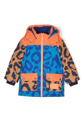 Marc Jacobs Kids Cappotto con stampa - Blu