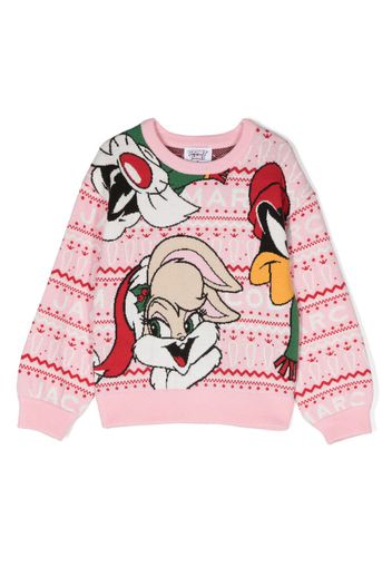 Marc Jacobs Kids Felpa con intarsio Marc Jacobs Kids x Looney Tunes - Rosa