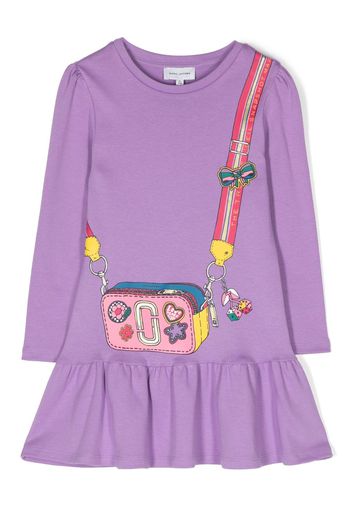 Marc Jacobs Kids Abito con stampa - Viola