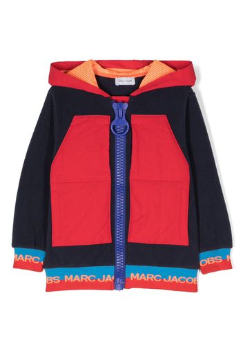 Marc Jacobs Kids Felpa con design color-block - Blu
