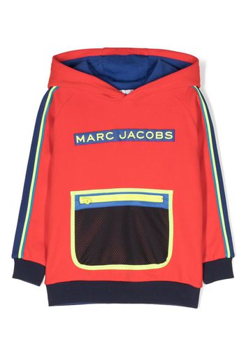 Marc Jacobs Kids Felpa con design color-block - Rosso