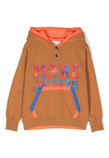 Marc Jacobs Kids Felpa con cappuccio - Marrone