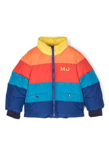 Marc Jacobs Kids Piumino con design color-block - Blu