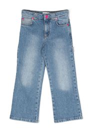 Marc Jacobs Kids Jeans con dettaglio a righe - Blu