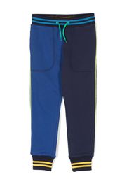 Marc Jacobs Kids Pantaloni sportivi con design color-block - Blu