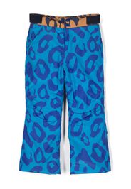 Marc Jacobs Kids Pantaloni con stampa - Blu