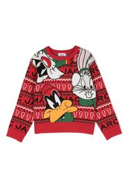 Marc Jacobs Kids Maglione con intarsio Marc Jacobs Kids x Looney Tunes - Rosso