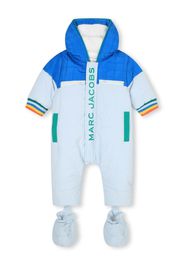 Marc Jacobs Kids logo-print zip-up tracksuit - Blu