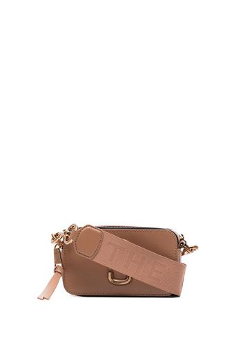 Pink Snapshot leather cross body bag