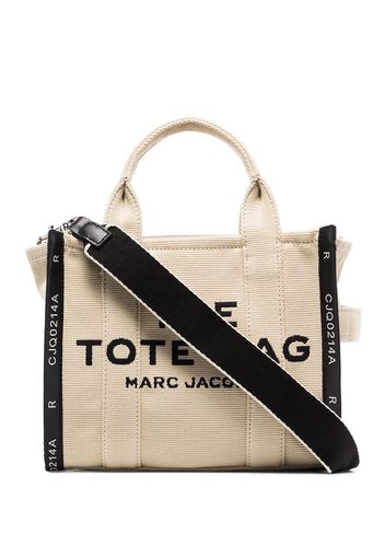 Marc Jacobs The Mini Traveller logo-print tote bag - Toni neutri