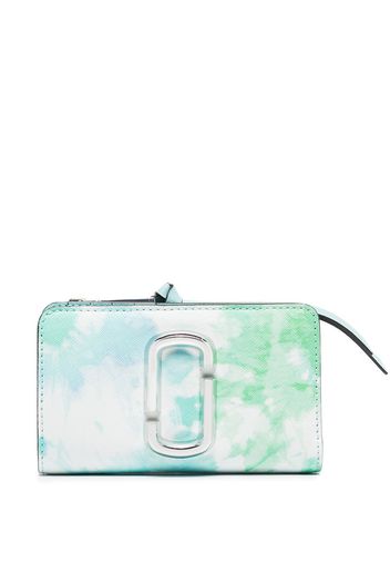 Marc Jacobs The Tie Dye Snapshot wallet - Blu