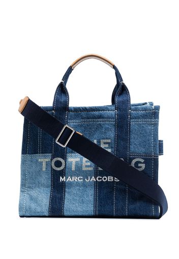 Marc Jacobs MARC SML TRAVELLER DENIM TOTE BAG - Blu