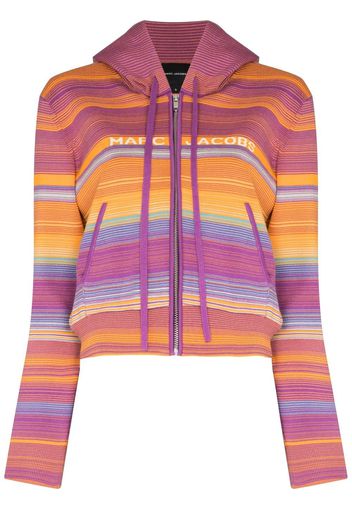 Marc Jacobs cropped zip hoodie - Viola