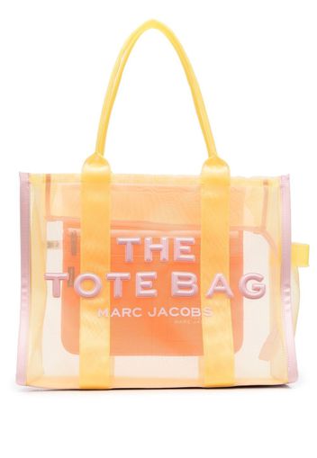 Marc Jacobs Traveler transparent tote bag - Giallo