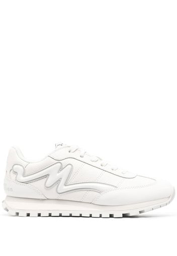 Marc Jacobs side logo-patch low-top sneakers - Bianco