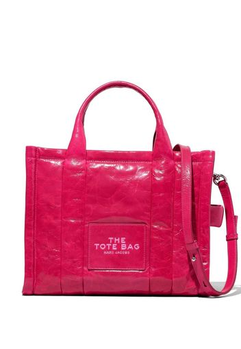 Marc Jacobs Borsa tote The Shiny Crinkle piccola - Rosa