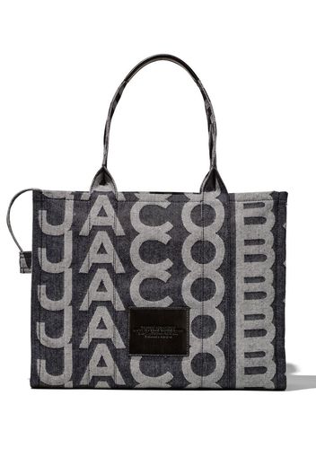 Marc Jacobs Borsa tote The Monogram grande - Blu