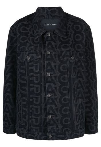 Marc Jacobs Giacca denim con stampa - Nero