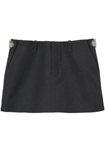 Marc Jacobs push-lock mini-skirt - Nero
