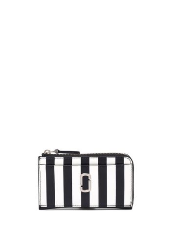 Marc Jacobs Portafoglio The Stripe con zip - Nero