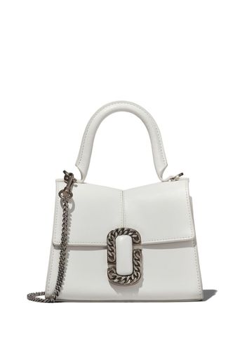 Marc Jacobs chain-link logo-plaque tote bag - Bianco