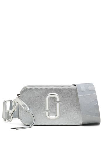 Marc Jacobs The Snapshot leather crossbody bag - Argento