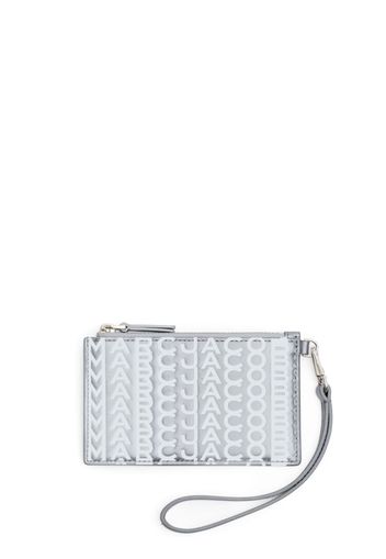 Marc Jacobs The Top Zip wristlet wallet - Argento