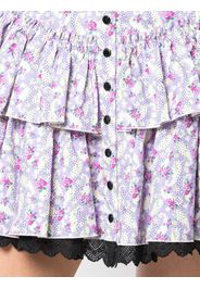 Minigonna The a fiori