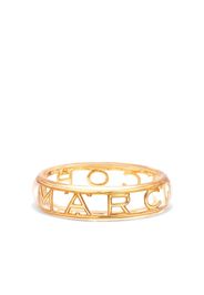 Marc Jacobs monogram logo bangle - Oro