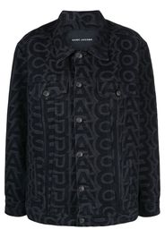 Marc Jacobs Giacca denim con stampa - Nero