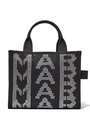 Marc Jacobs The Studded Monogram mini cotton tote bag - Nero