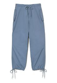 Marc Jacobs drawstring cargo trousers - Blu