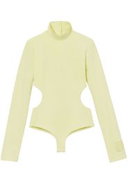 Marc Jacobs long-sleeve cutout bodysuit - Giallo