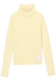 Marc Jacobs ribbed-knit turtleneck jumper - Giallo