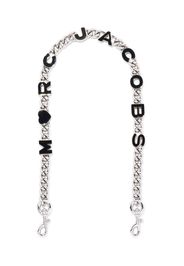 Marc Jacobs 'The Heart Shoulder Strap' bag strap - Argento