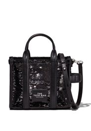 Marc Jacobs The Micro Tote croc embossed bag - Nero
