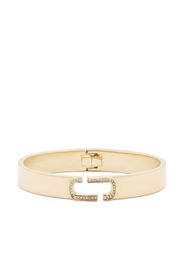 Marc Jacobs crystal-embellished cuff bracelet - Oro