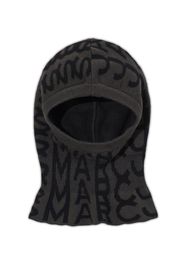 Marc Jacobs monogram-pattern balaclava - Nero