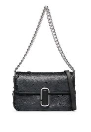 Marc Jacobs The Sequin chain-link shoulder bag - Nero