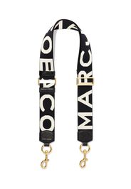 Marc Jacobs logo-print bag strap - Nero