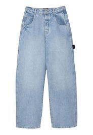 Marc Jacobs Oversized Carpenter low-rise jeans - Blu