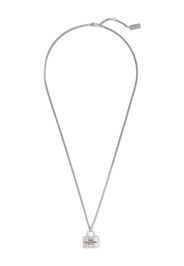 Marc Jacobs The Tote Bag necklace - Argento