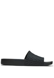 Marc Jacobs Sandali slides con logo Marc Jacobs x Melissa - Nero