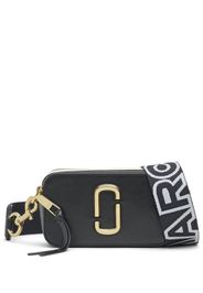 Marc Jacobs logo-plaque leather crossbody bag - Nero